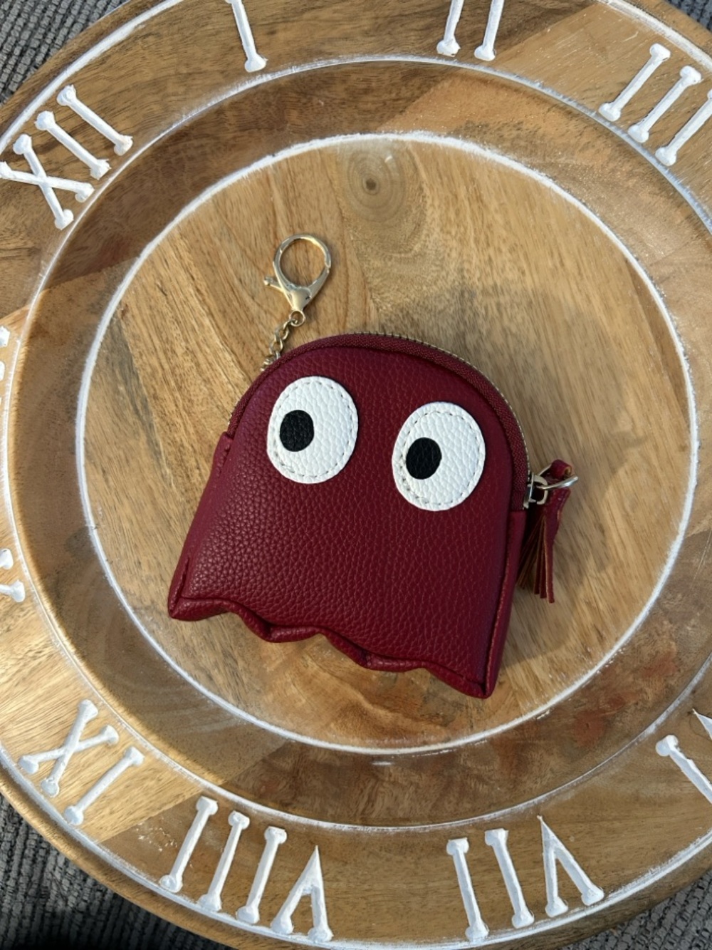 Pac-Man coin holder ID case NEW retro video ghost - Picture 5 of 8